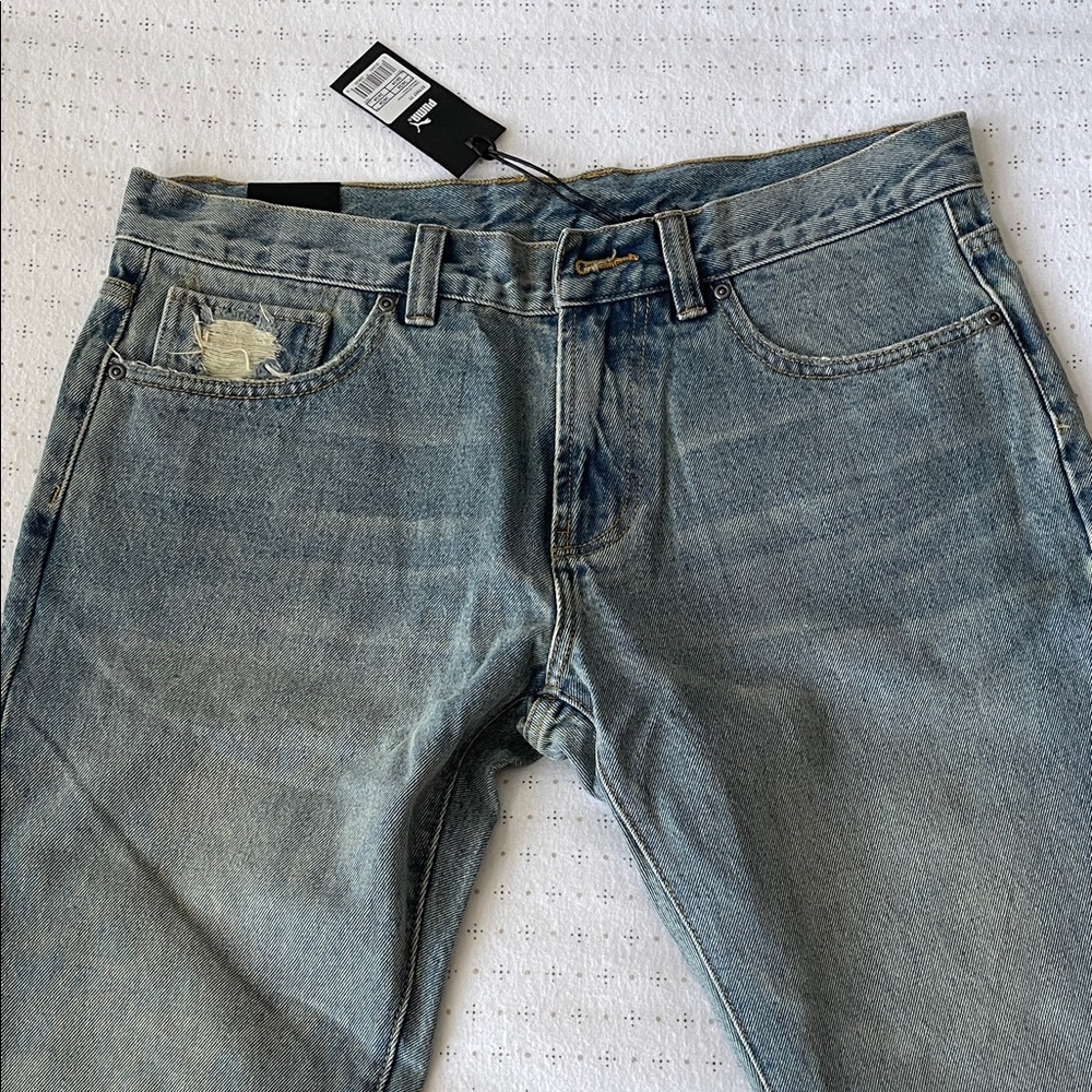 Puma XO x The Weekend collab denim